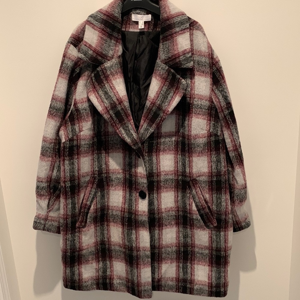 Cozy wool blend jacket size 3X